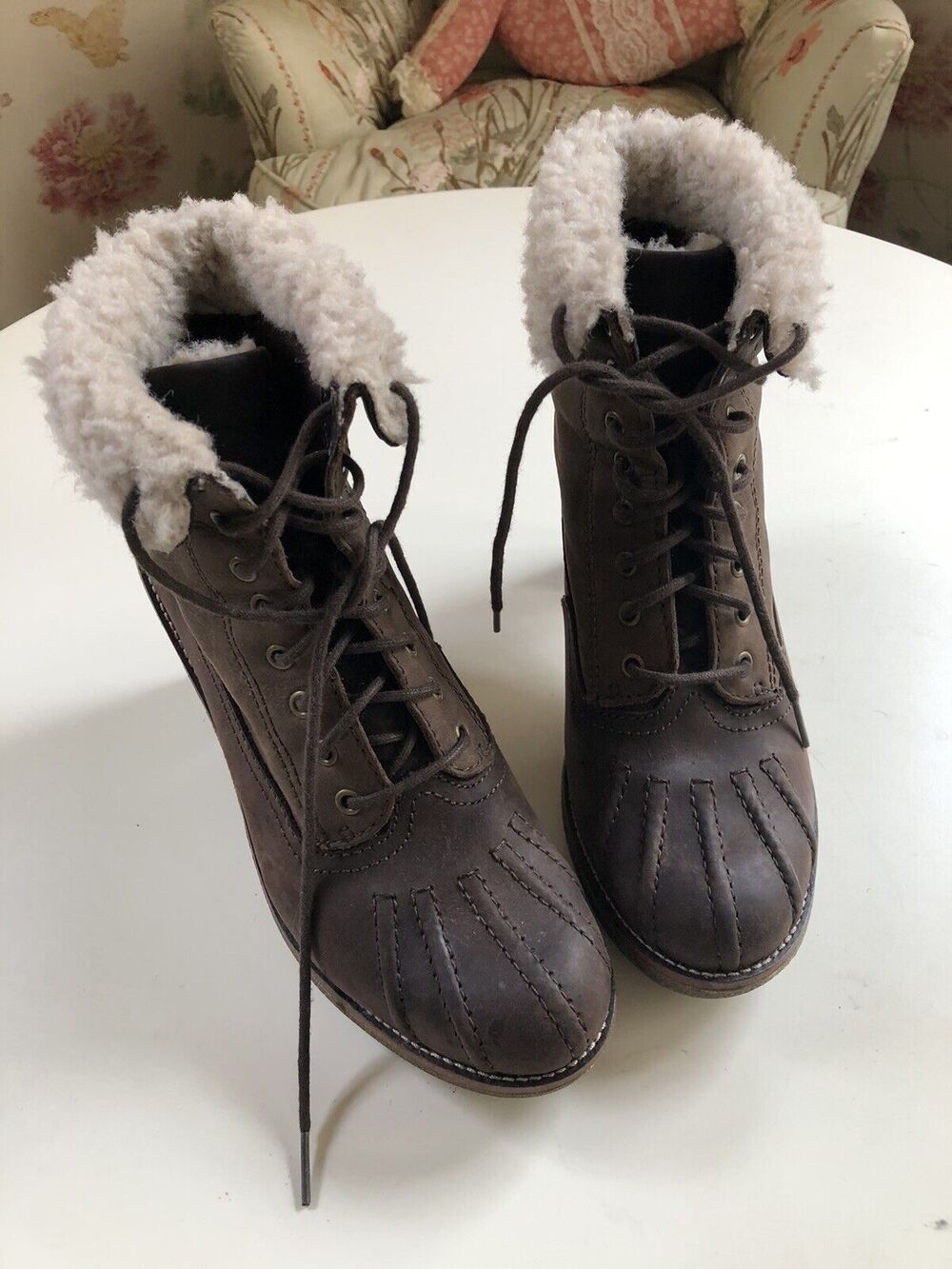 Bussola Ankle Lace Up Boots Women’s 8.5